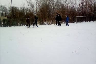 Рождественский турнир по мини-футболу на снегу
