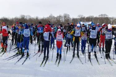 Районные соревнования по лыжным гонкам